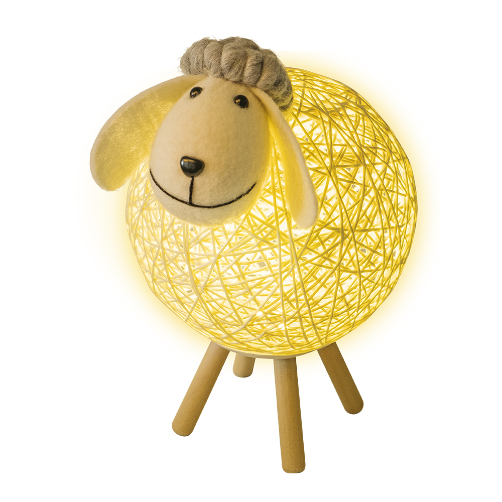 Светильник-ночник Jazzway декоративный Овечка Пышечка JS3-LAMB-USB - фото 2