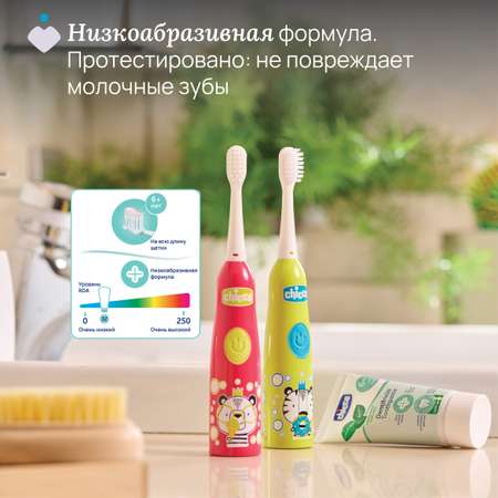 Зубная паста Chicco с фтором Мята