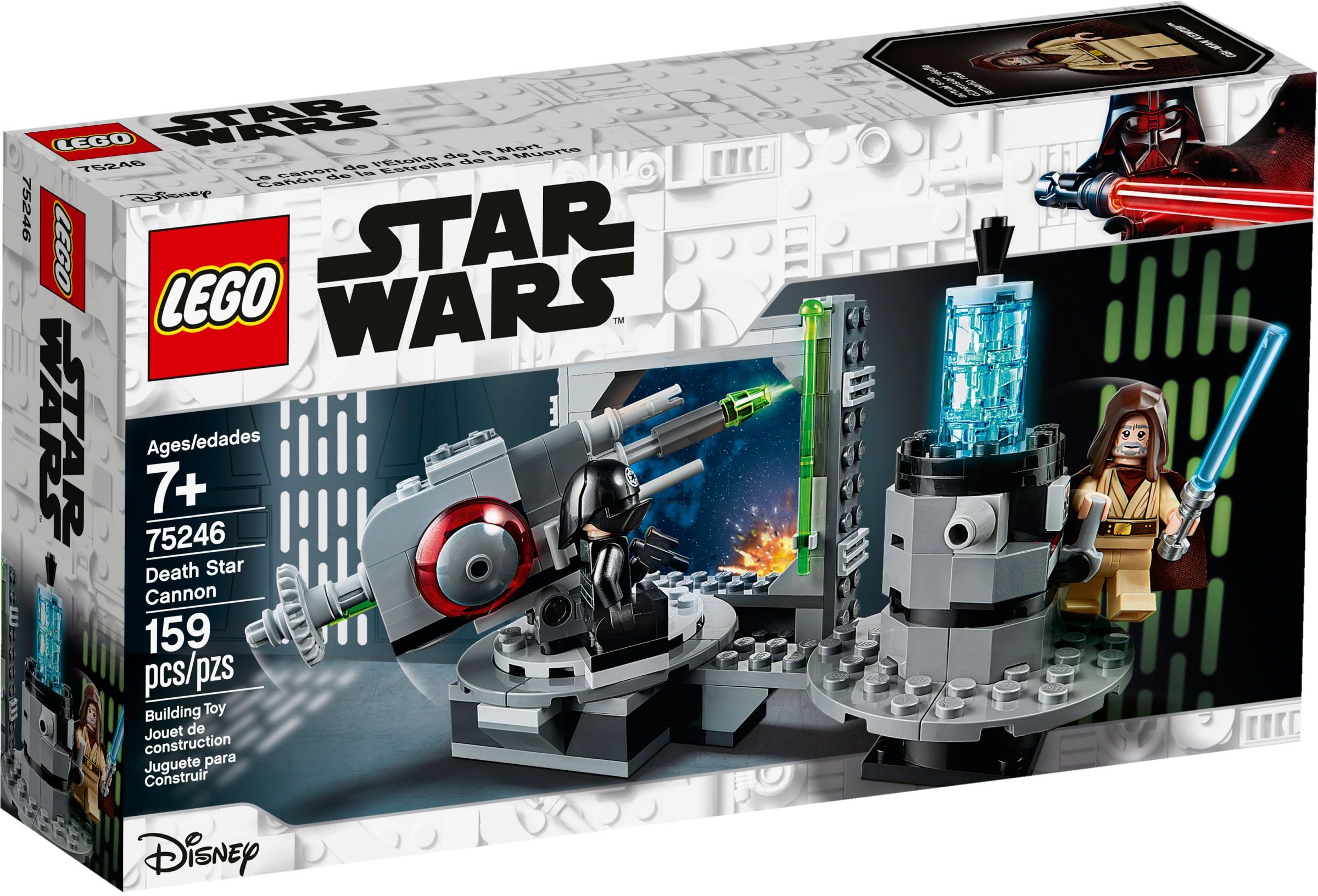 Изображение товара Конструктор LEGO Star Wars Пушка Звезды смерти 75246 102 элемента Изображение товара Конструктор LEGO Star Wars Пушка Звезды смерти 75246 102 элемента