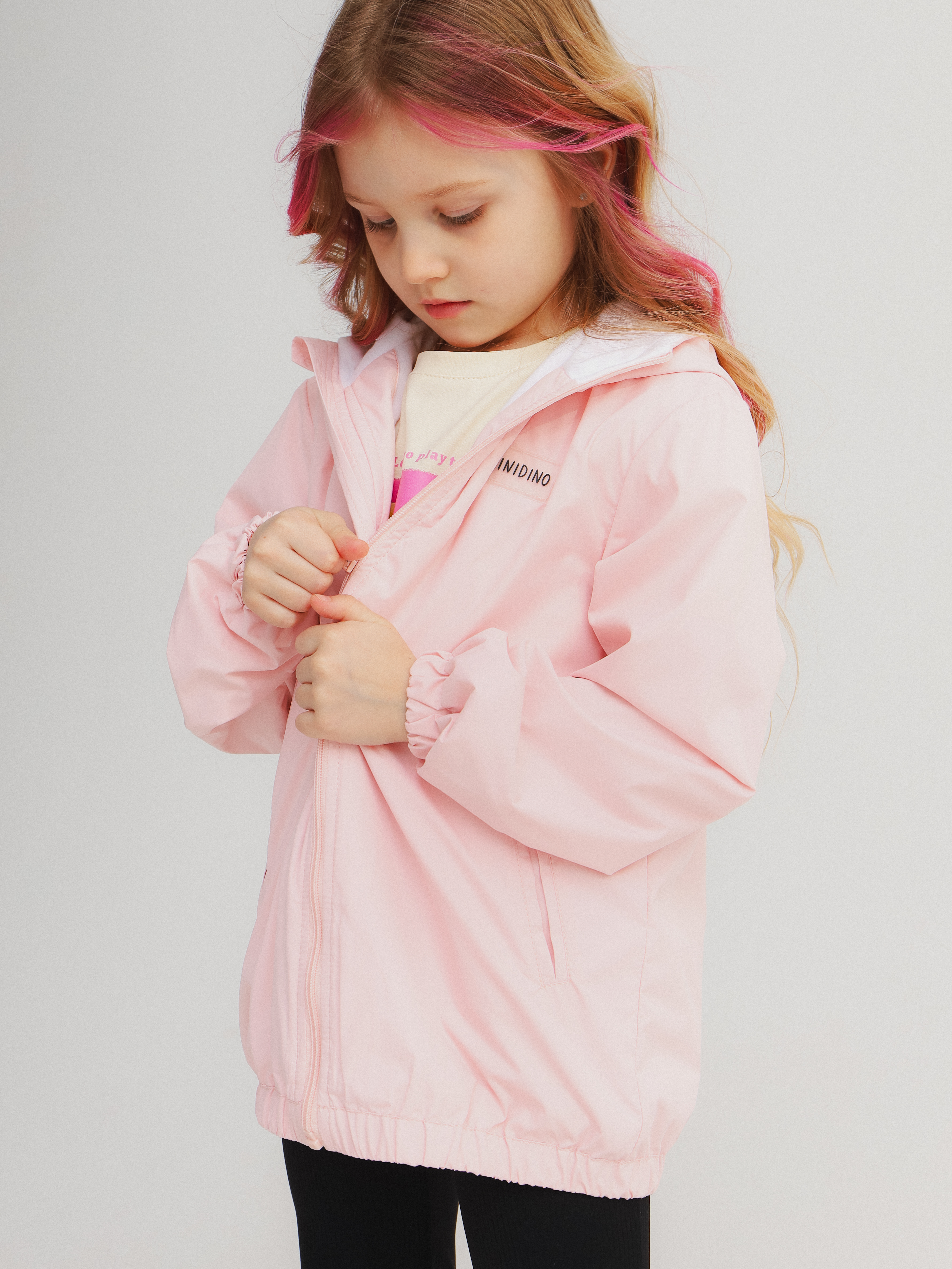 Ветровка MINIDINO G-VO-Krt-007/0Ветровка детская Simple зефир - фото 3