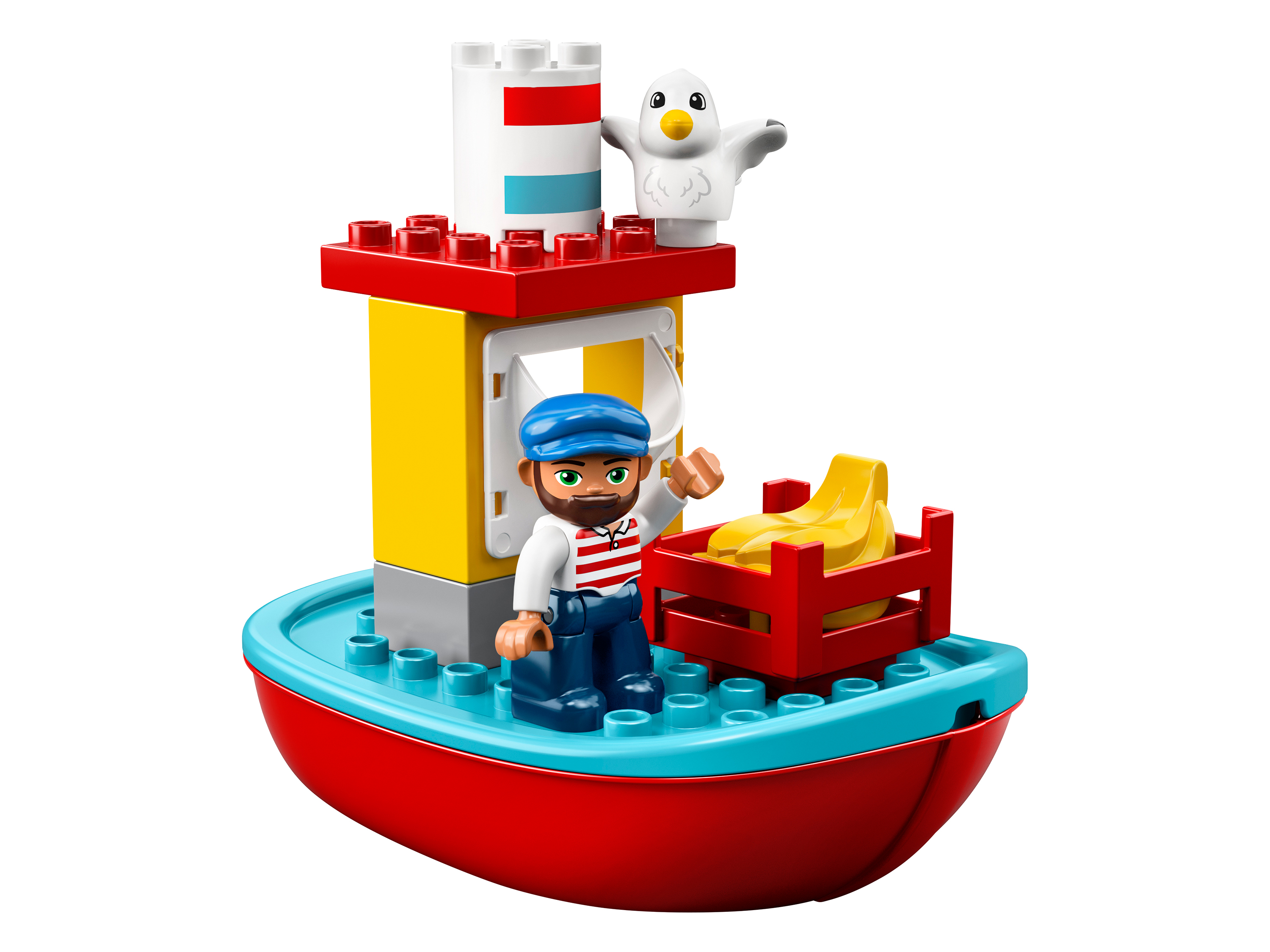 Конструктор LEGO DUPLO Грузовой поезд блочный - фото 5