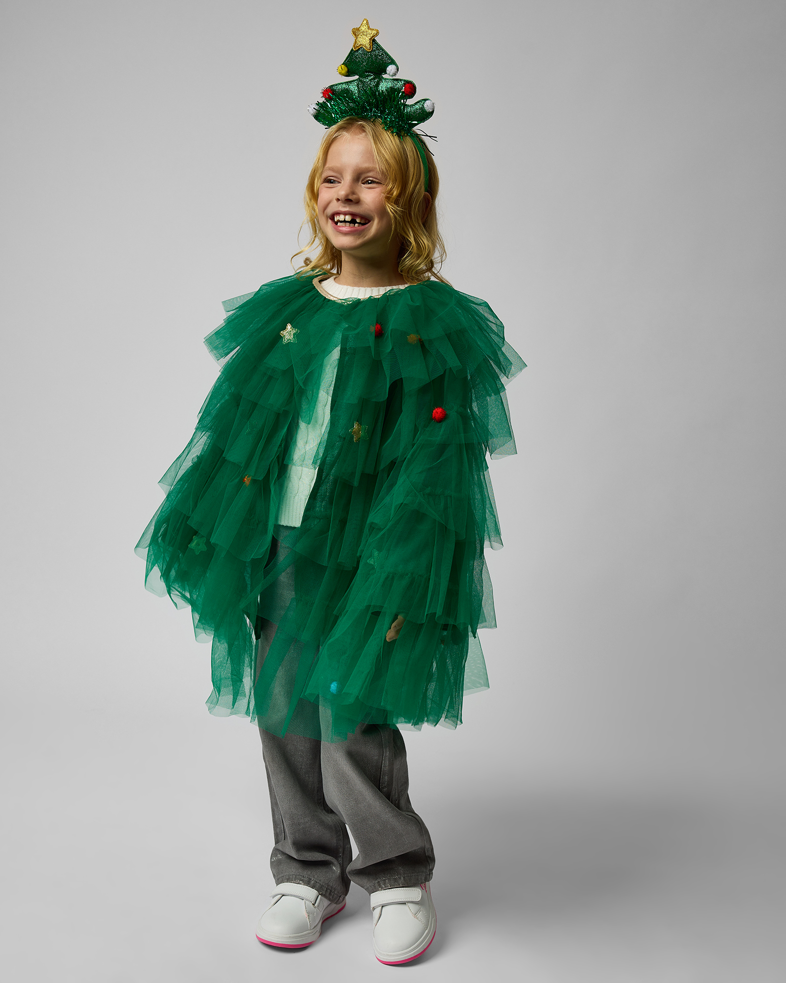 Костюм карнавальный Grimmo Ёлочка W24-CS01GRkg-44 - фото 2