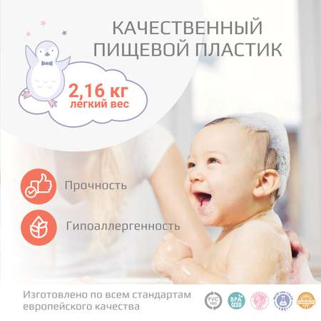 Ванночка KidWick Лайнер фиолетовый