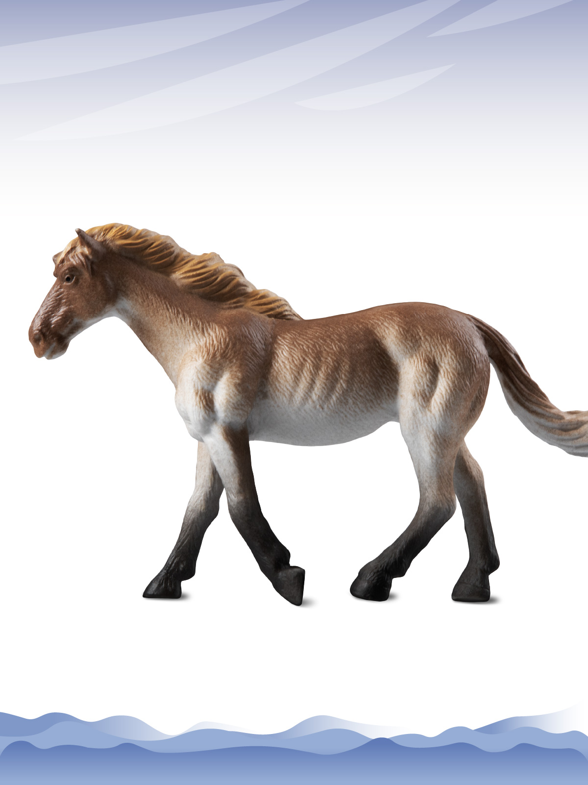 Игровой набор DARWIN Животные Лошади 4шт - фото 6