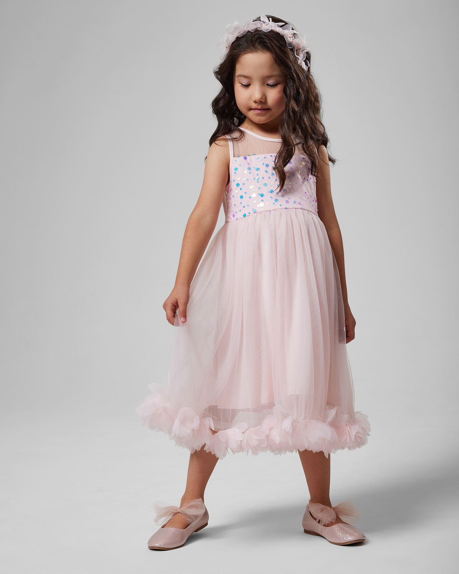 Платье Orsolini с пайетками W24OR4-NY-118kg-JJ - фото 1