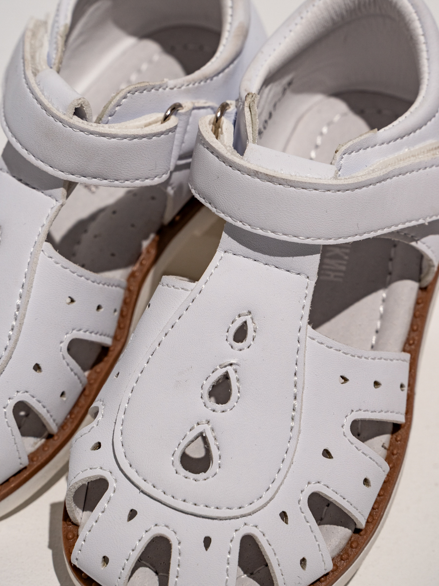 Сандалии ТопТошкин 1250-бел - фото 2