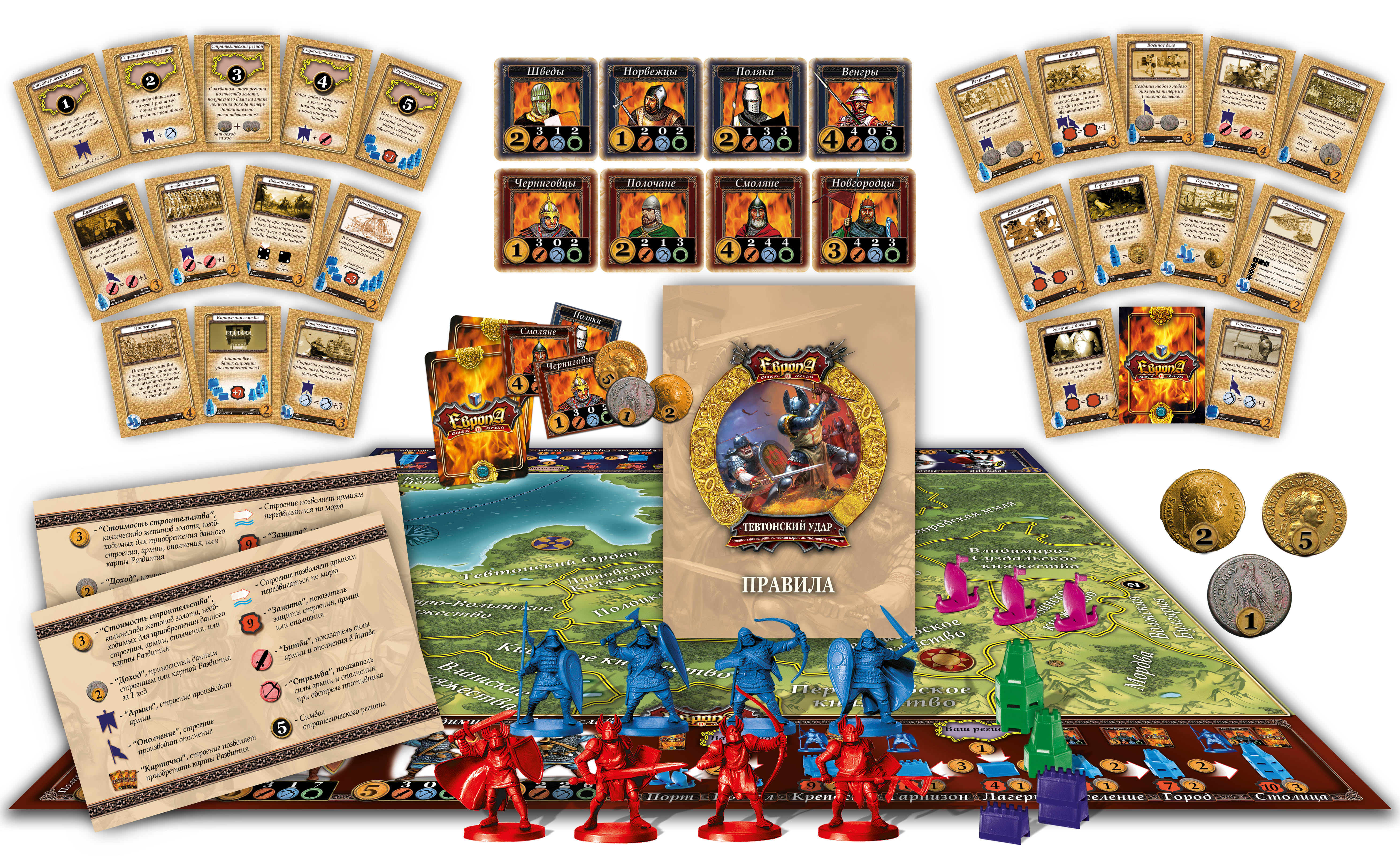 Настольная игра Технолог Тевтонский удар - фото 5