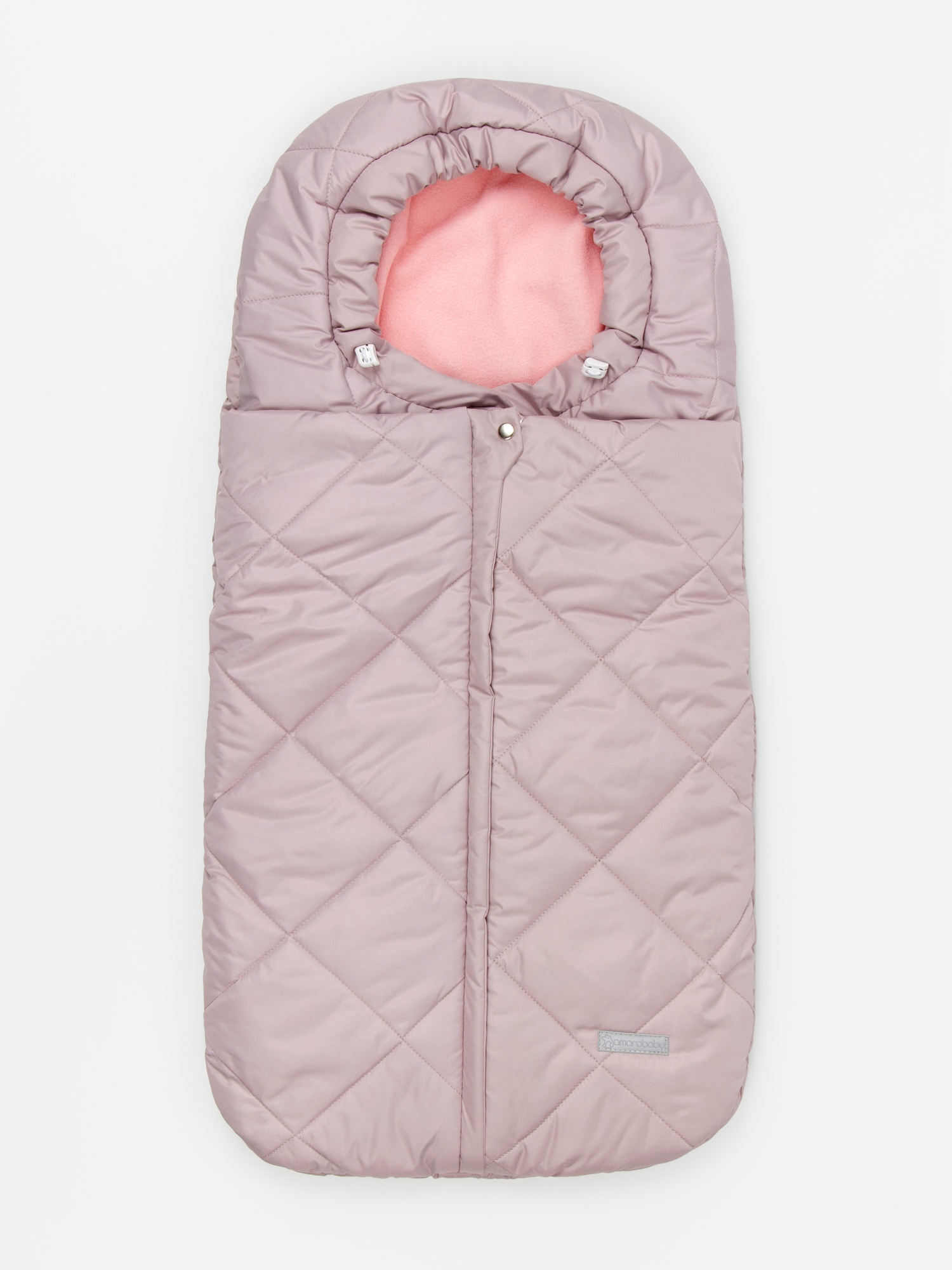 Конверт в коляску Amarobaby Heat розовый - фото 14