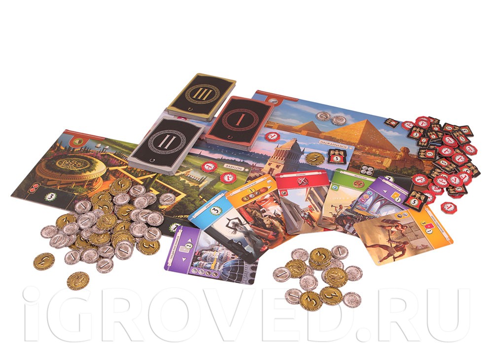 Настольная игра Стиль жизни 7 чудес - фото 5