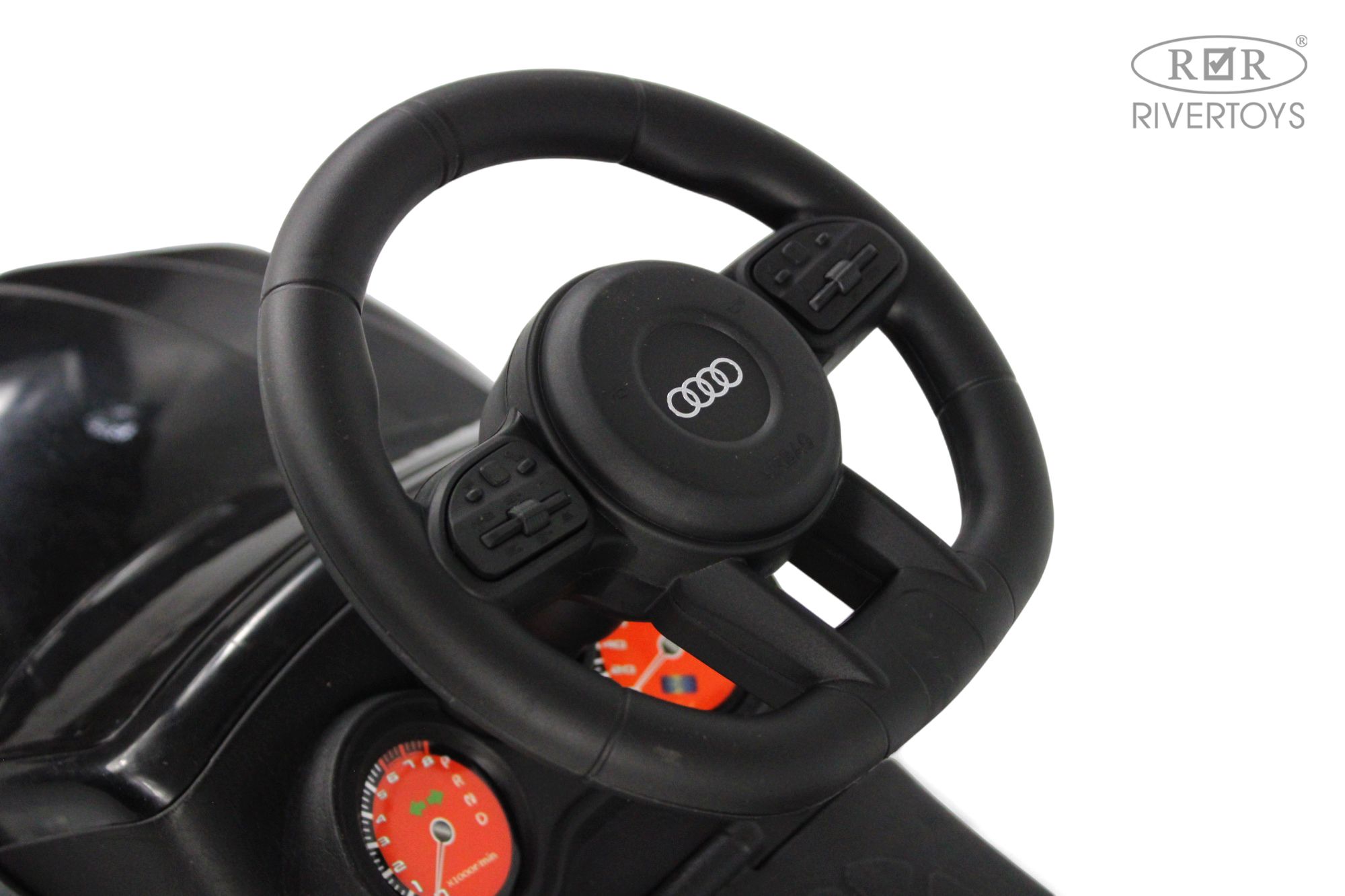 Каталка RIVERTOYS Z004ZZ-A-BLACK черный - фото 9