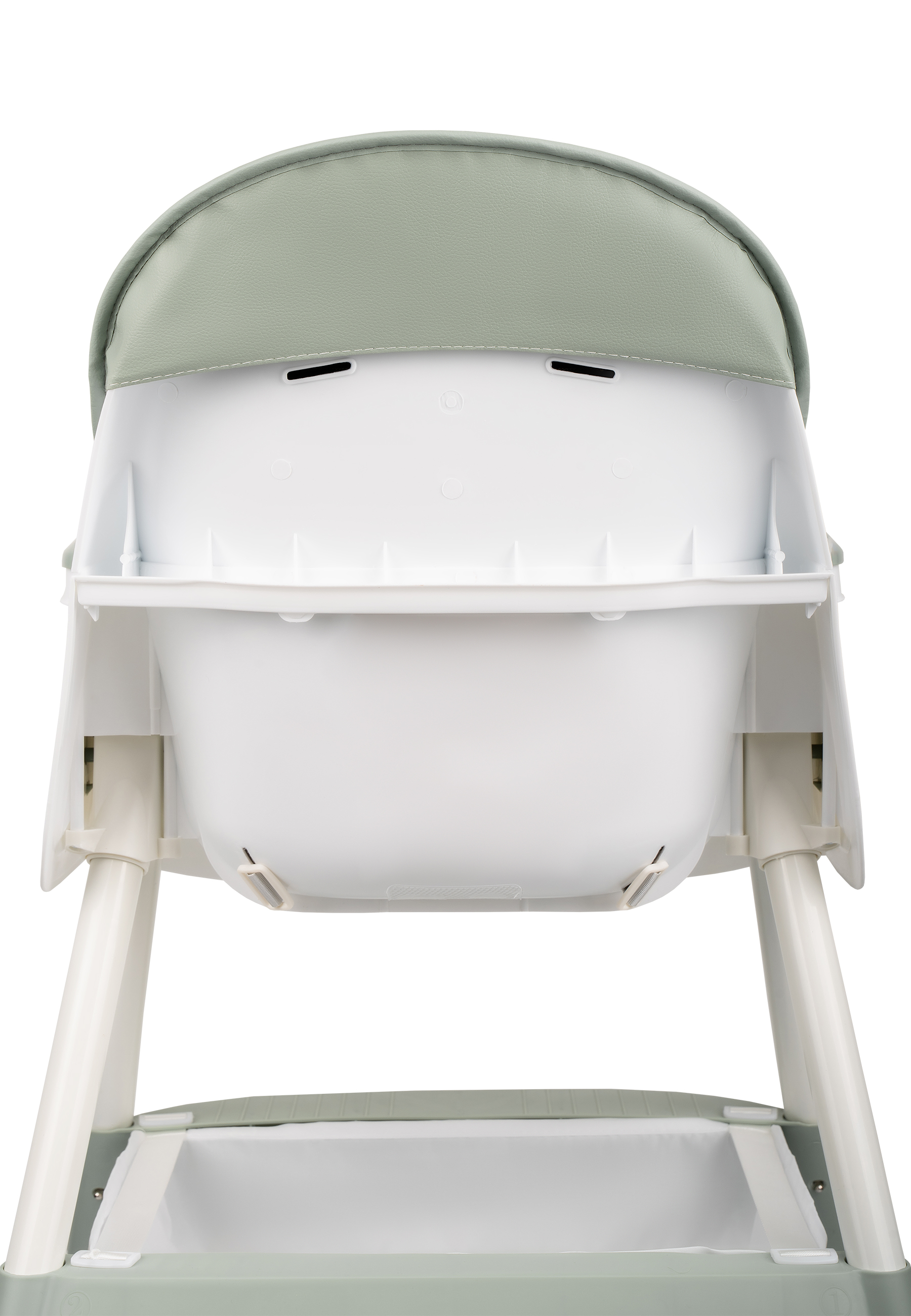 Стульчик для кормления Indigo Corn зеленый-серый - фото 8