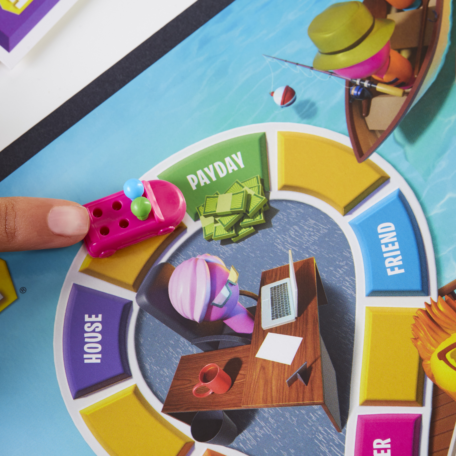 Игра настольная Hasbro (Games) Игра в жизнь обновленная F0800121 - фото 16