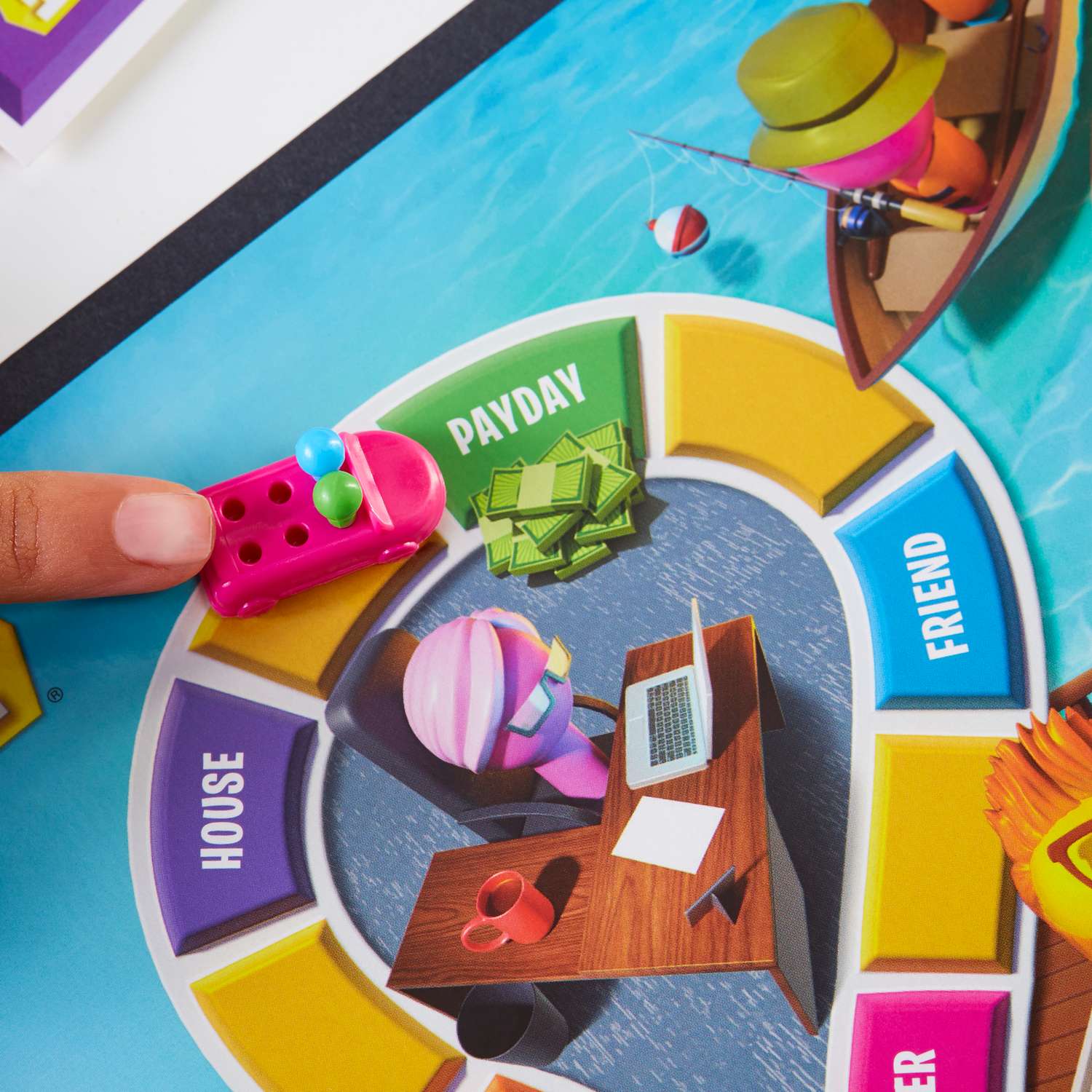 Игра настольная Hasbro (Games) Игра в жизнь обновленная F0800121 - фото 16