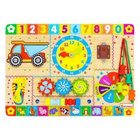 Игрушка Alatoys бизиборд