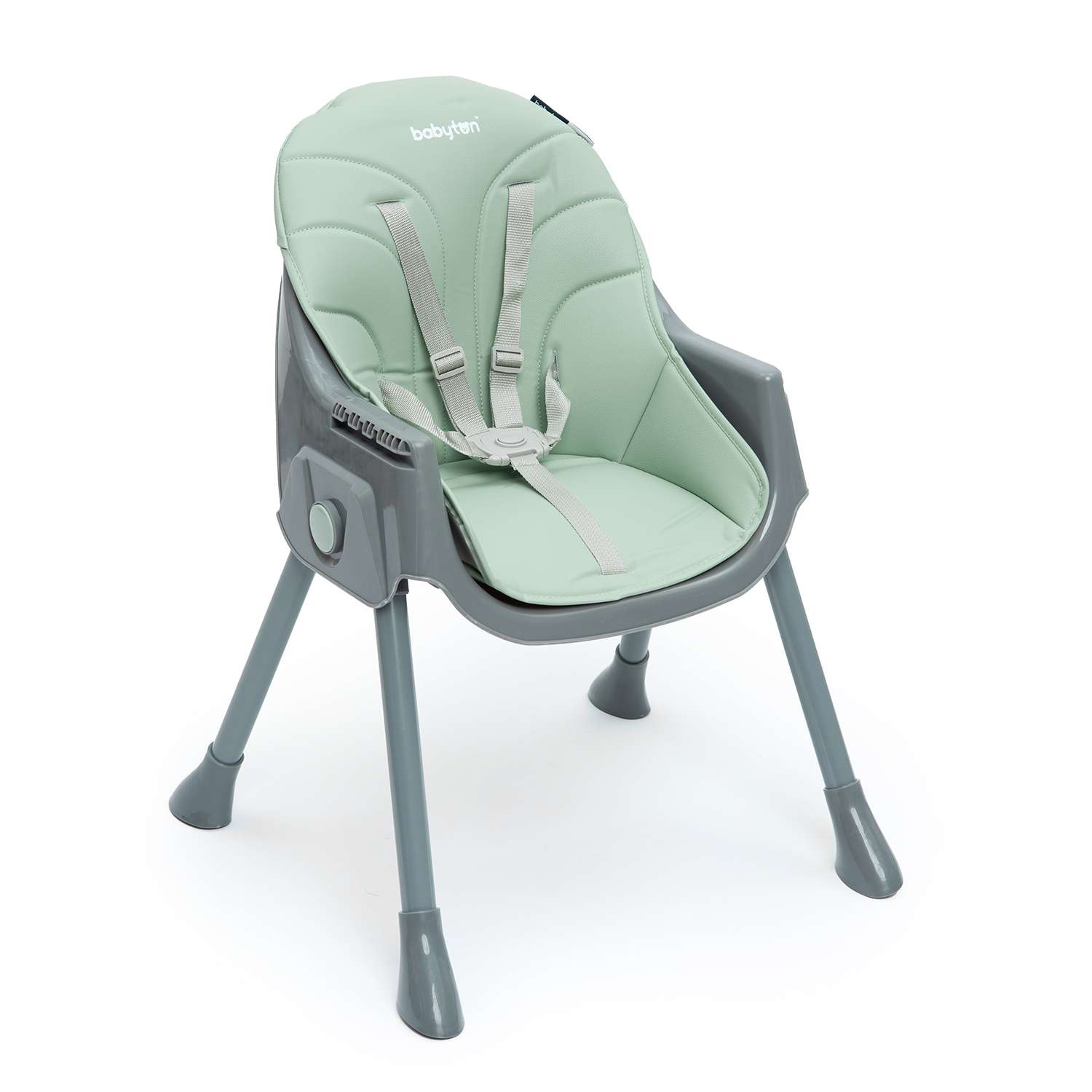 Стульчик для кормления Babyton Bueno Green-Grey зеленый - фото 11