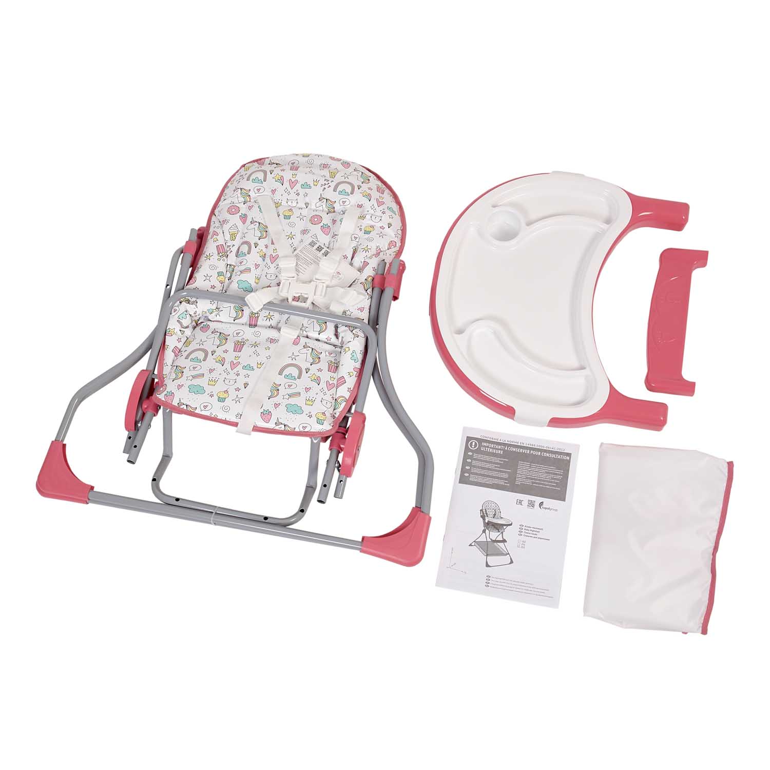 Стульчик для кормления Polini kids классический - фото 15