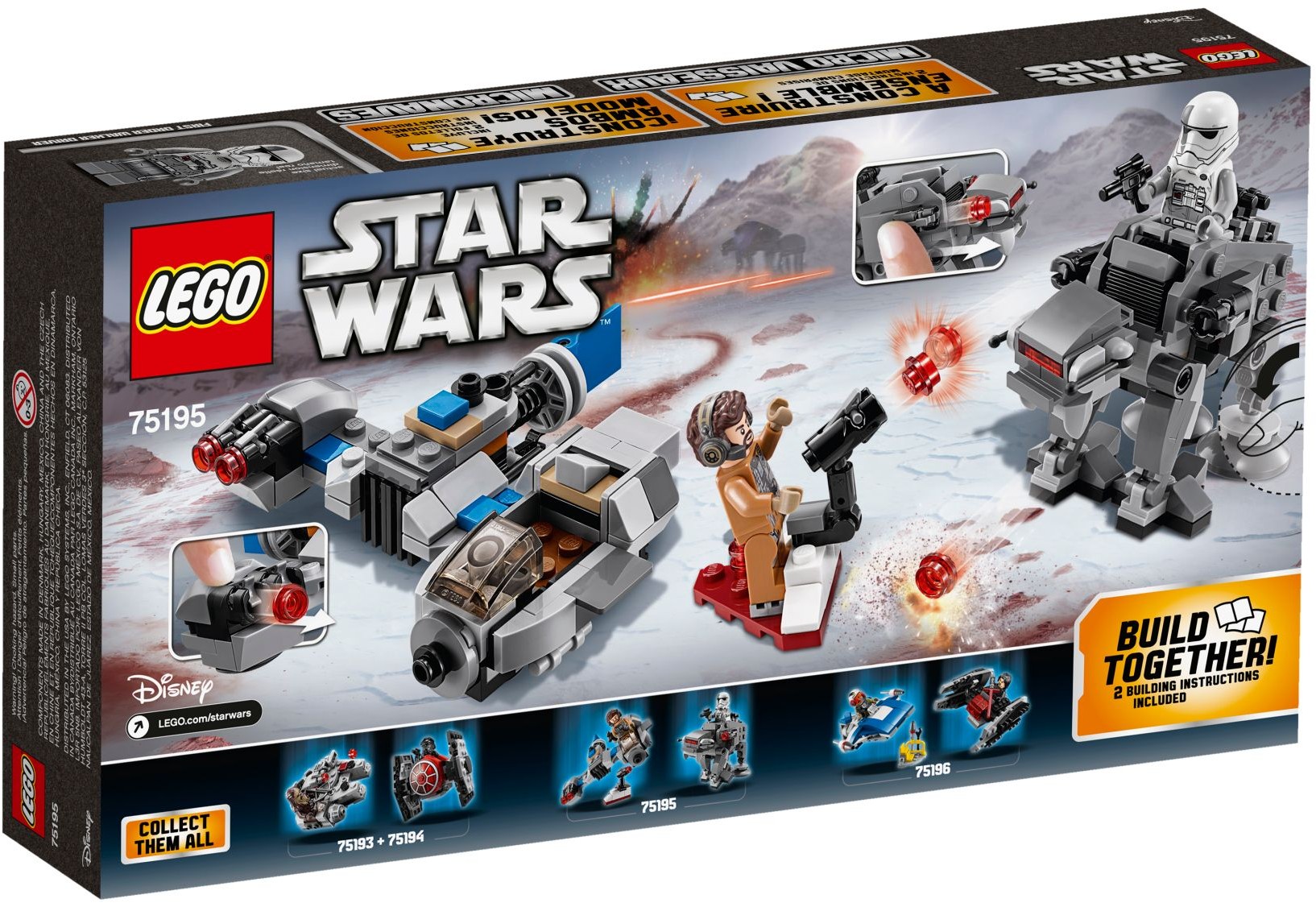 Конструктор LEGO Star Wars Бой пехотинцев 75195 216 дет. - фото 6