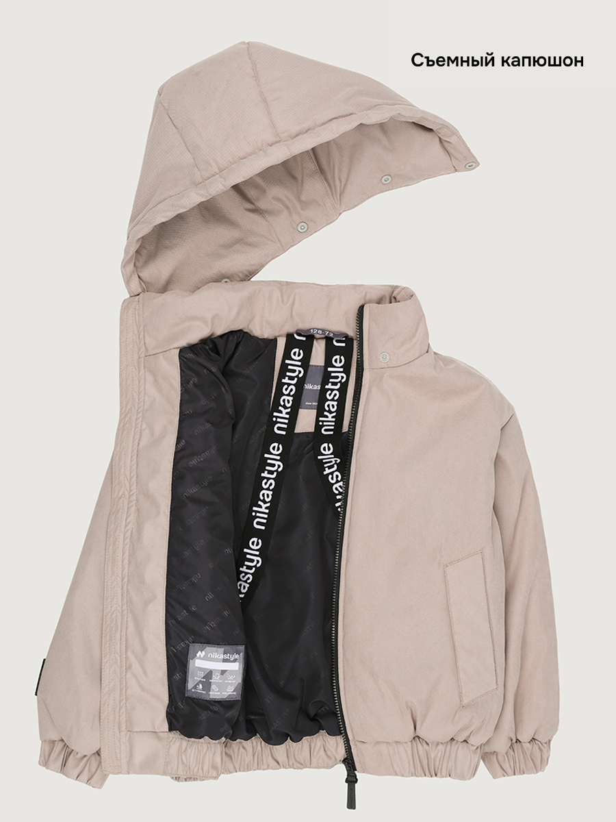 Куртка NIKASTYLE п4м7026 сухая роза - фото 9