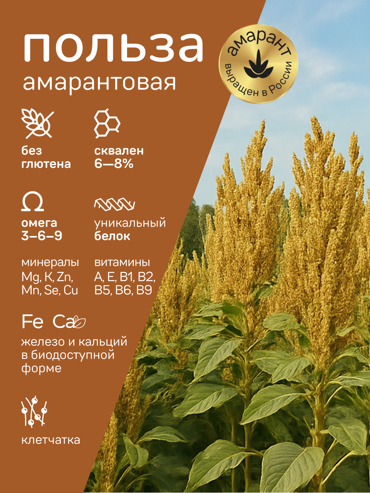 Хлебцы Amarancho рисово-амарантовые с кленовым сиропом - фото 3