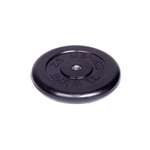 D 26 мм чёрный 2,5 кг Atlet MbBarbell Диск обрезиненный