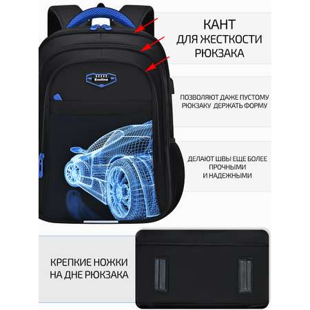 Ранец Evoline EVO-1009-car-41