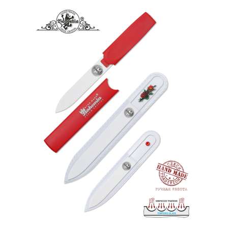Маникюрный набор BOHEMIA Czech Glass Nail Files 3 предм.
