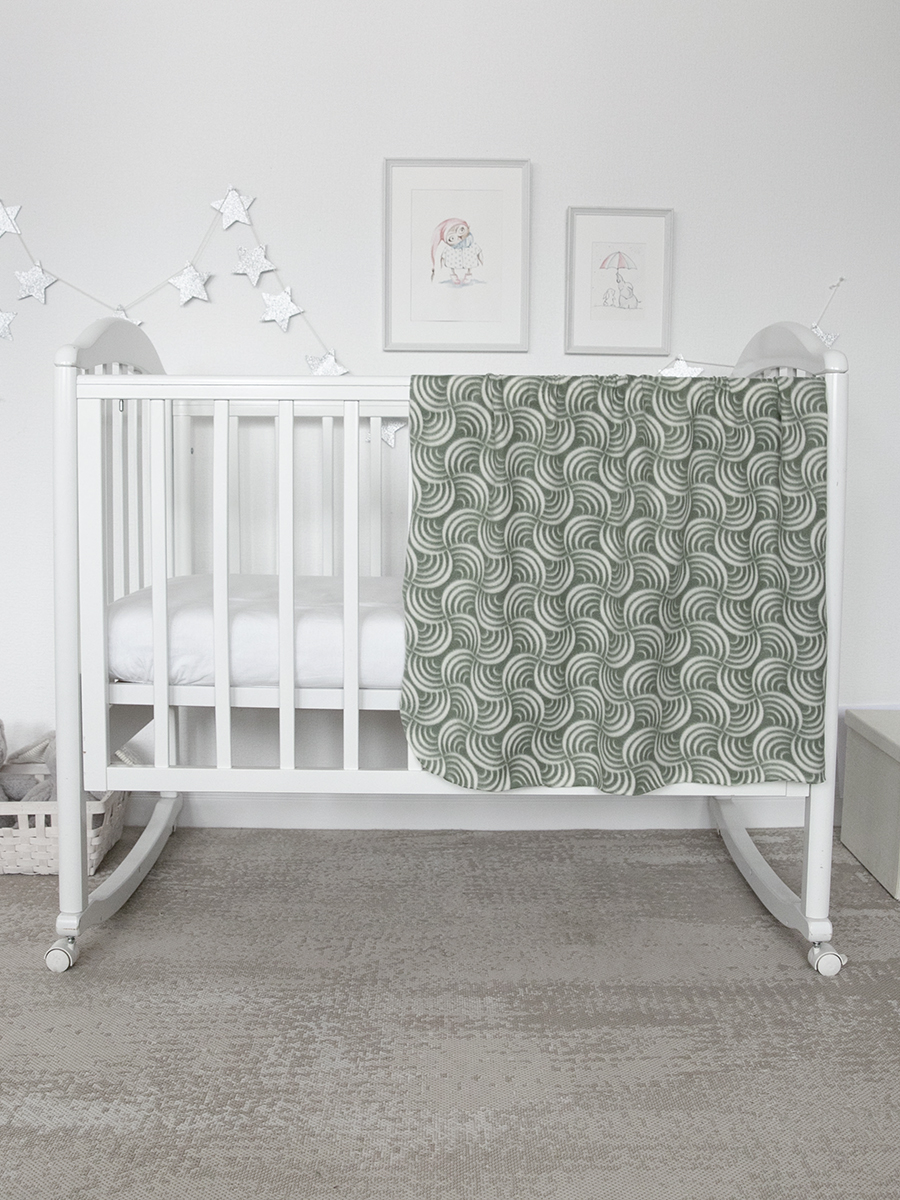 Плед Baby Nice Ракушки 100 x 140 см флис - фото 1
