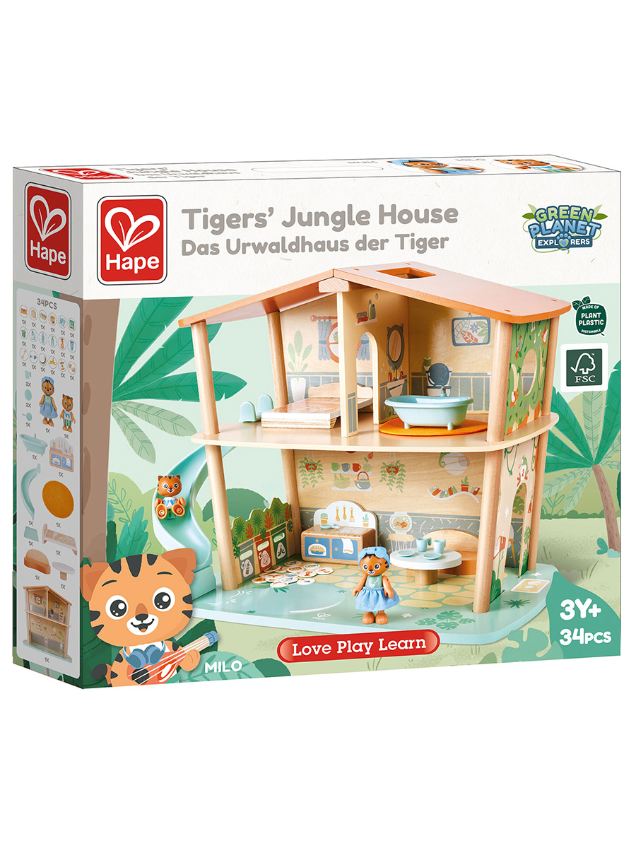 Домик для кукол Hape с мебелью E3412_HP - фото 12