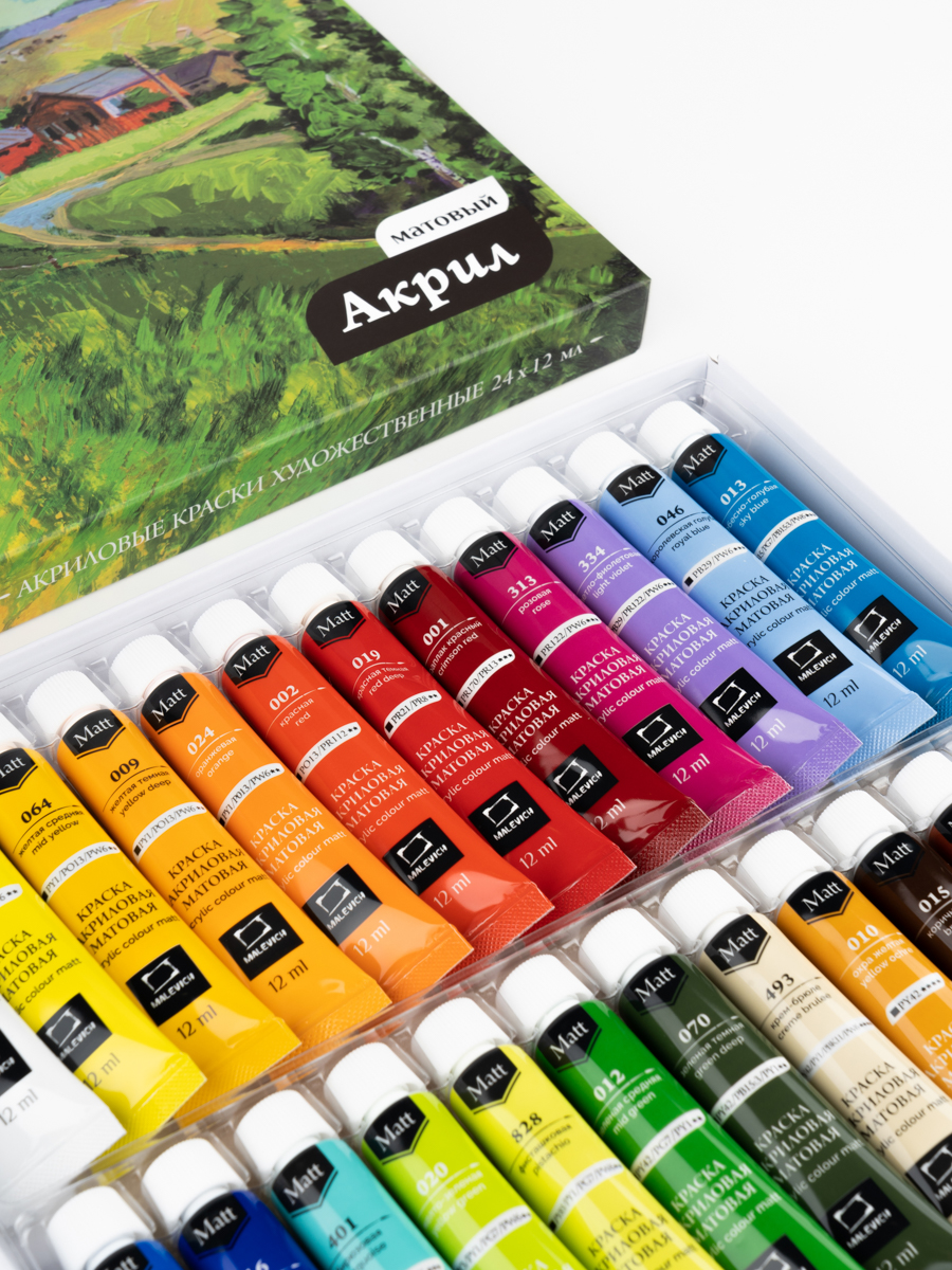 Краски акриловые Малевичъ - фото 6