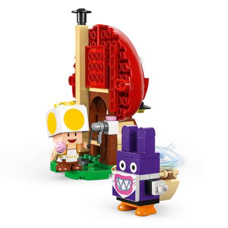 Конструктор LEGO Super Mario Nabbit at Toads Shop блочный