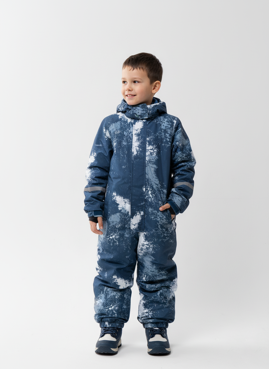 Комбинезон Saimaa GLO-12 синий с белым - фото 1