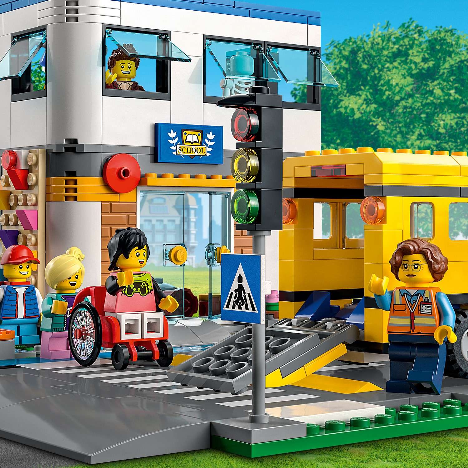 Конструктор LEGO City День в школе - фото 10
