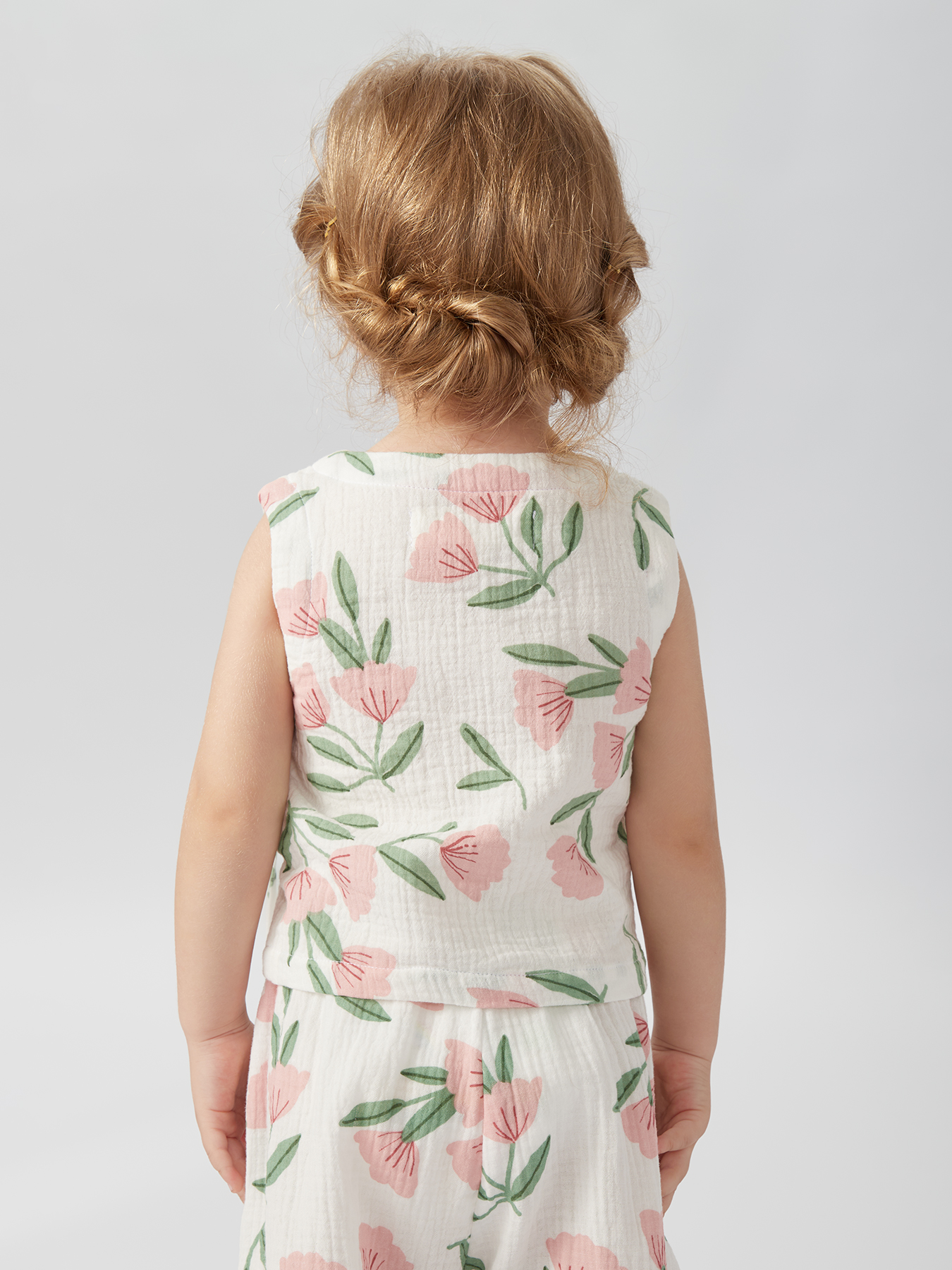 Халат Happy Baby 88194_pink flower - фото 19