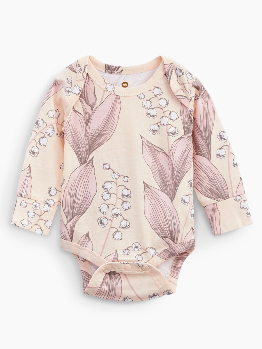 Боди 2 шт Happy Baby 90096_milky-pink - фото 34