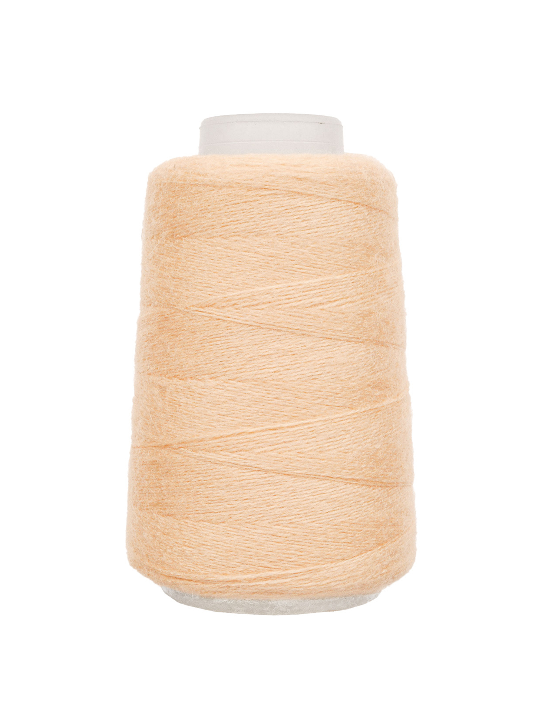 Пряжа Astra Premium Пух норки Mink yarn воздушная с ворсом 50 г 290 м 065 кремовый 1 моток - фото 8