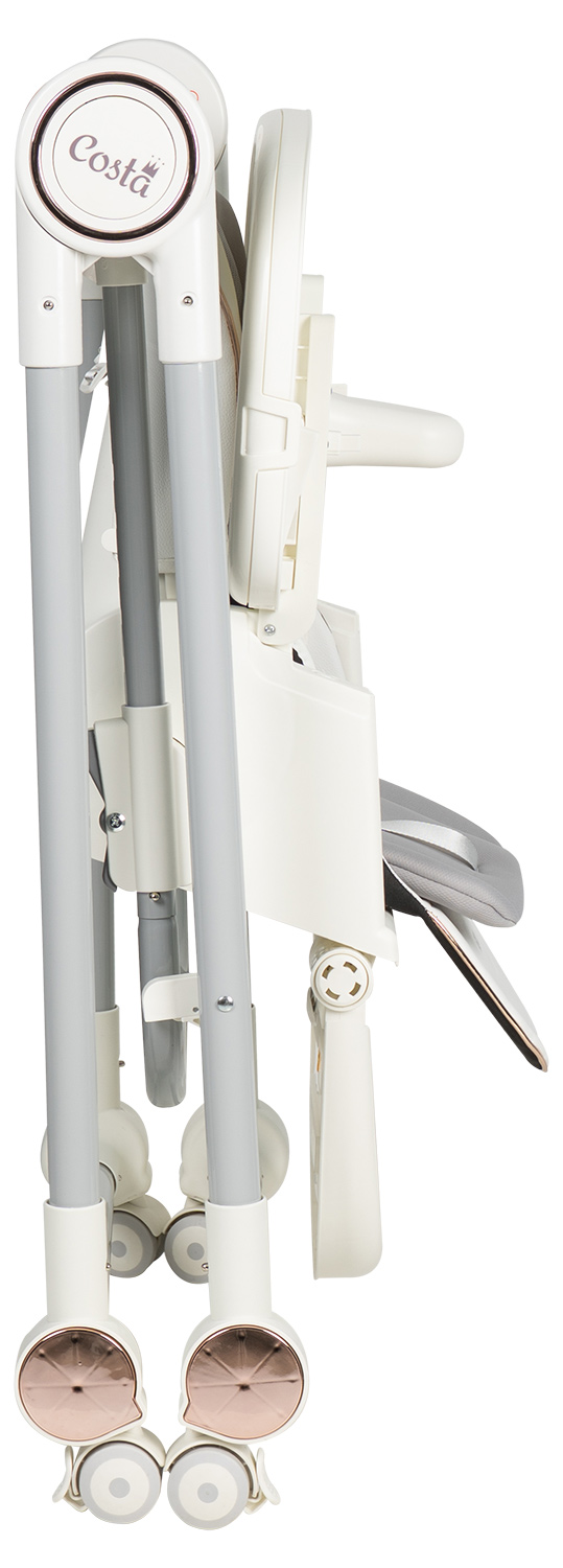 Стульчик для кормления Costa Mercy белый - фото 13