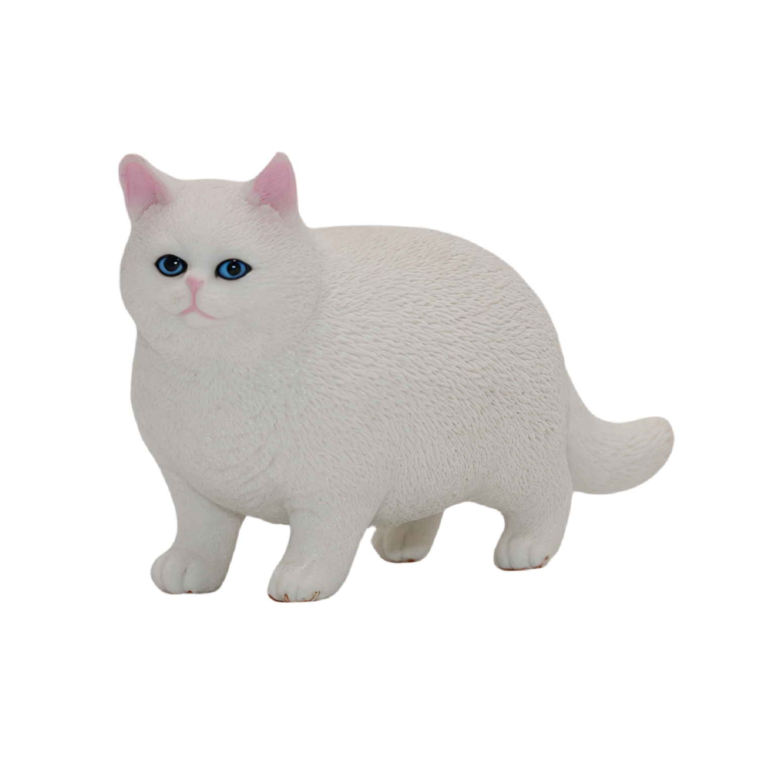 Фигурка Детское Время Толстая Белая Кошка (стоит) - фото 1
