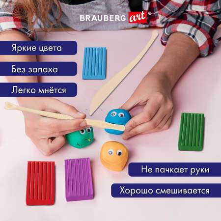 Глина Brauberg 24 цв.