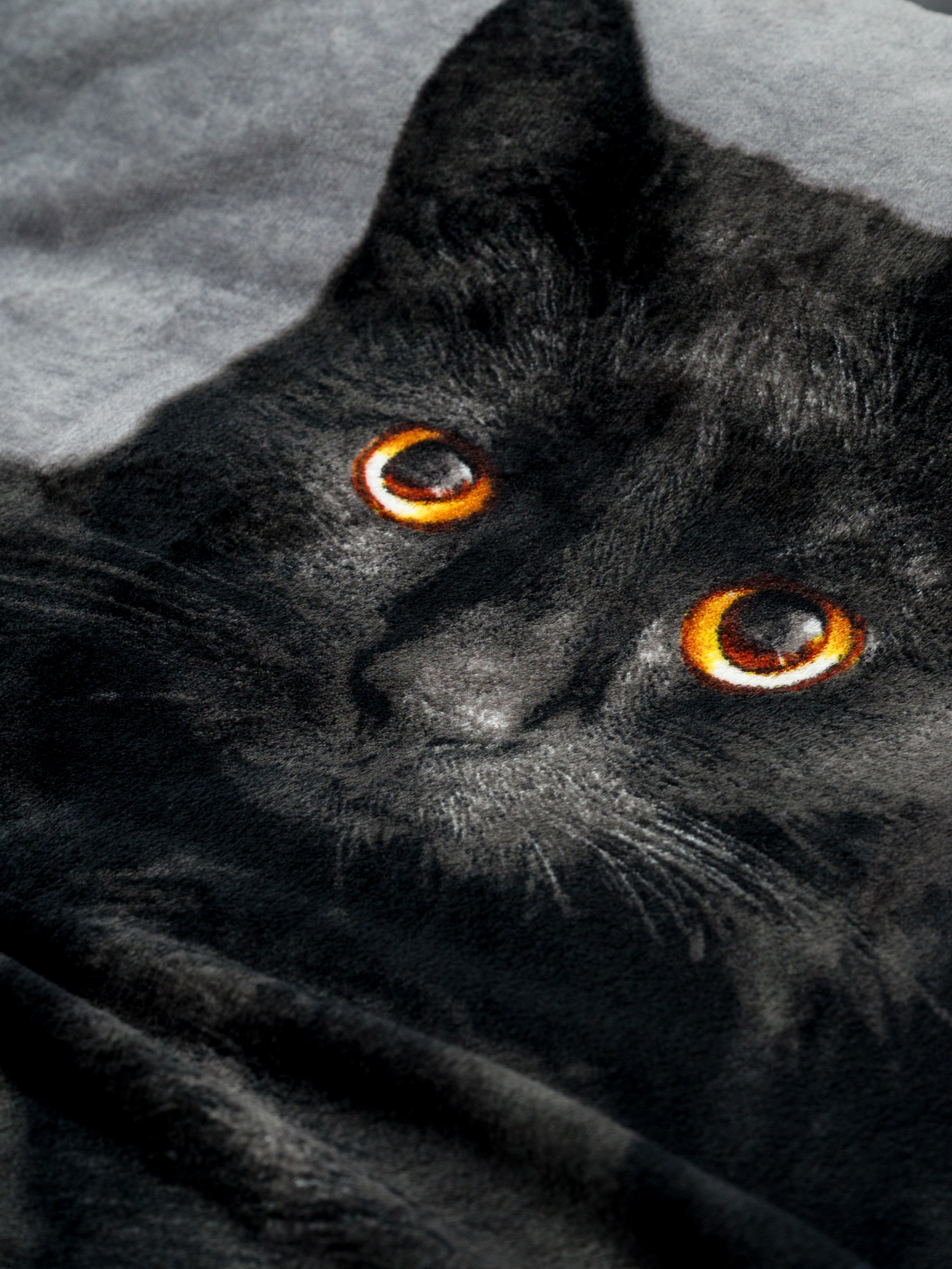 Плед PAVLine Черный котик 150 x 200 см - фото 10