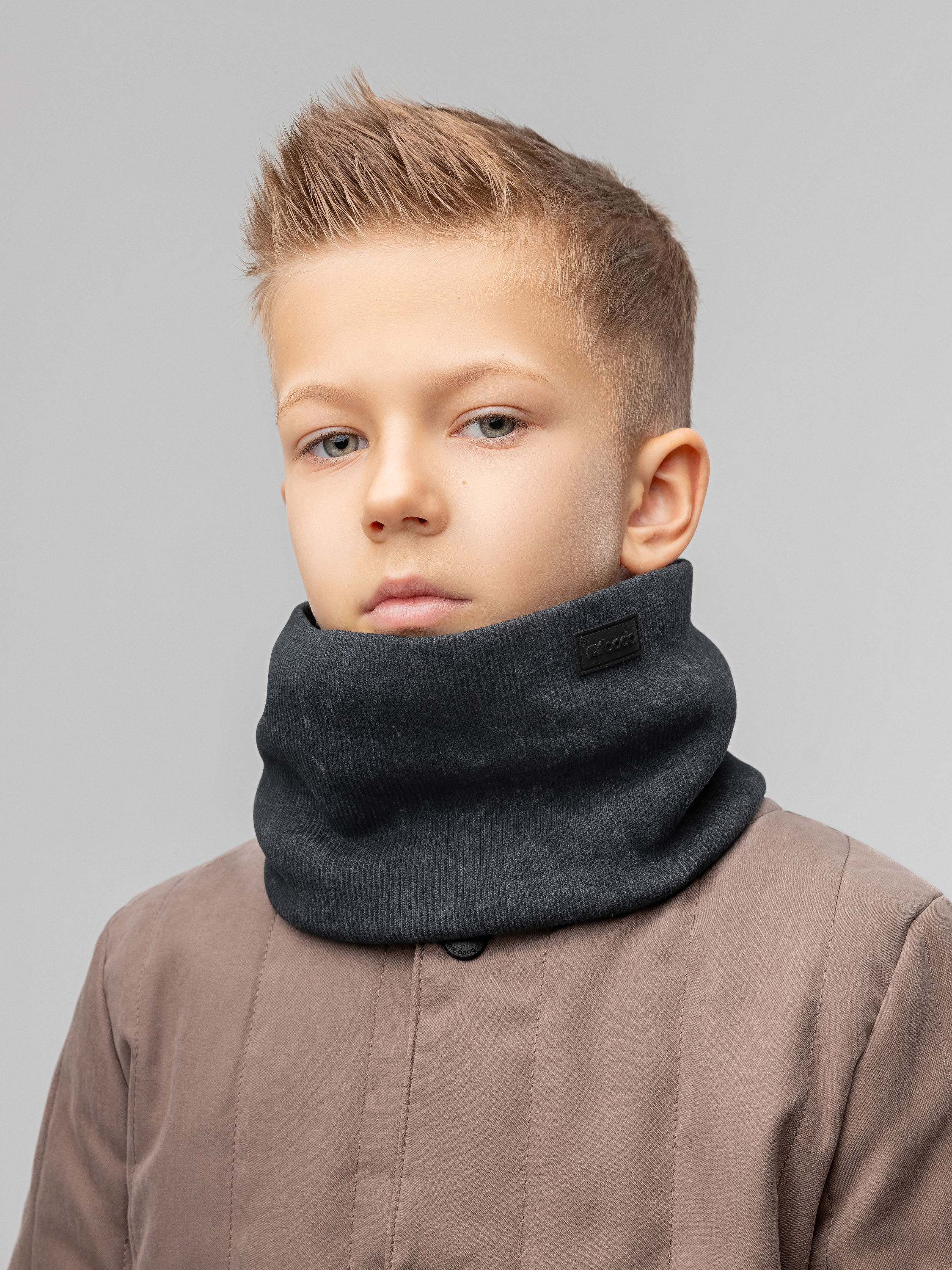 Снуд Bodo 12-131M_графит (черный) - фото 2