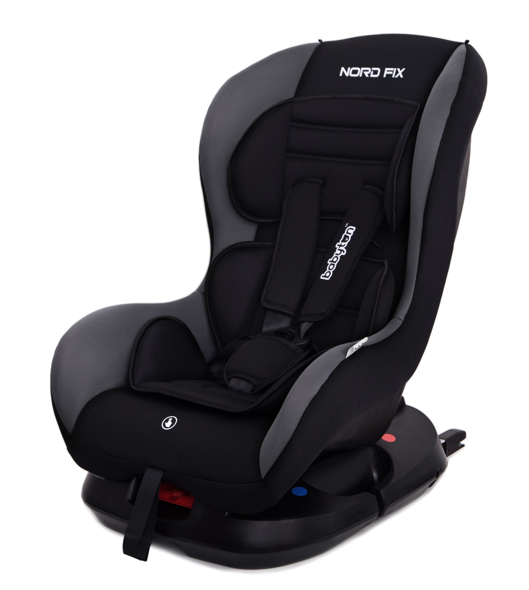 Автокресло Babyton Nord Fix Black-Grey Isofix 0+/1 (0-18 кг) черный - фото 1