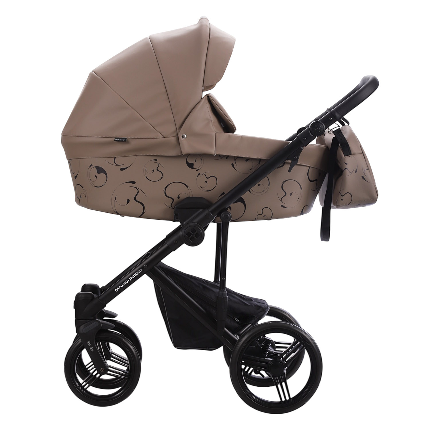 Коляска 2в1 Bebetto Magnum Light SE Pro бежевый - фото 3