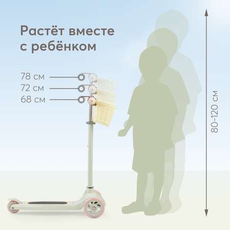 Самокат Happy Baby трехколесный