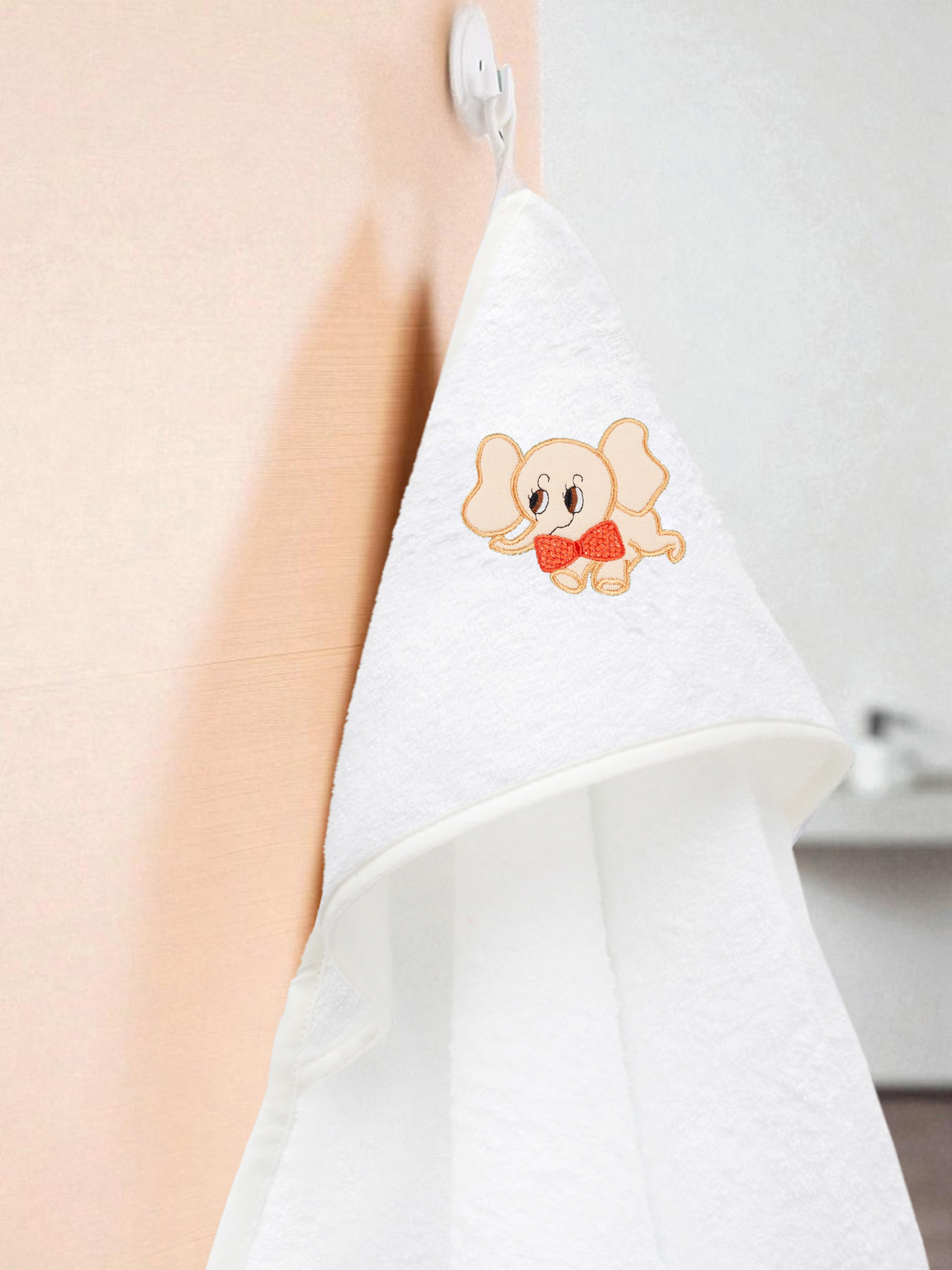 Полотенце уголок Wellness Малыш-00/00_СБ 80 x 100 см 1 шт. - фото 4