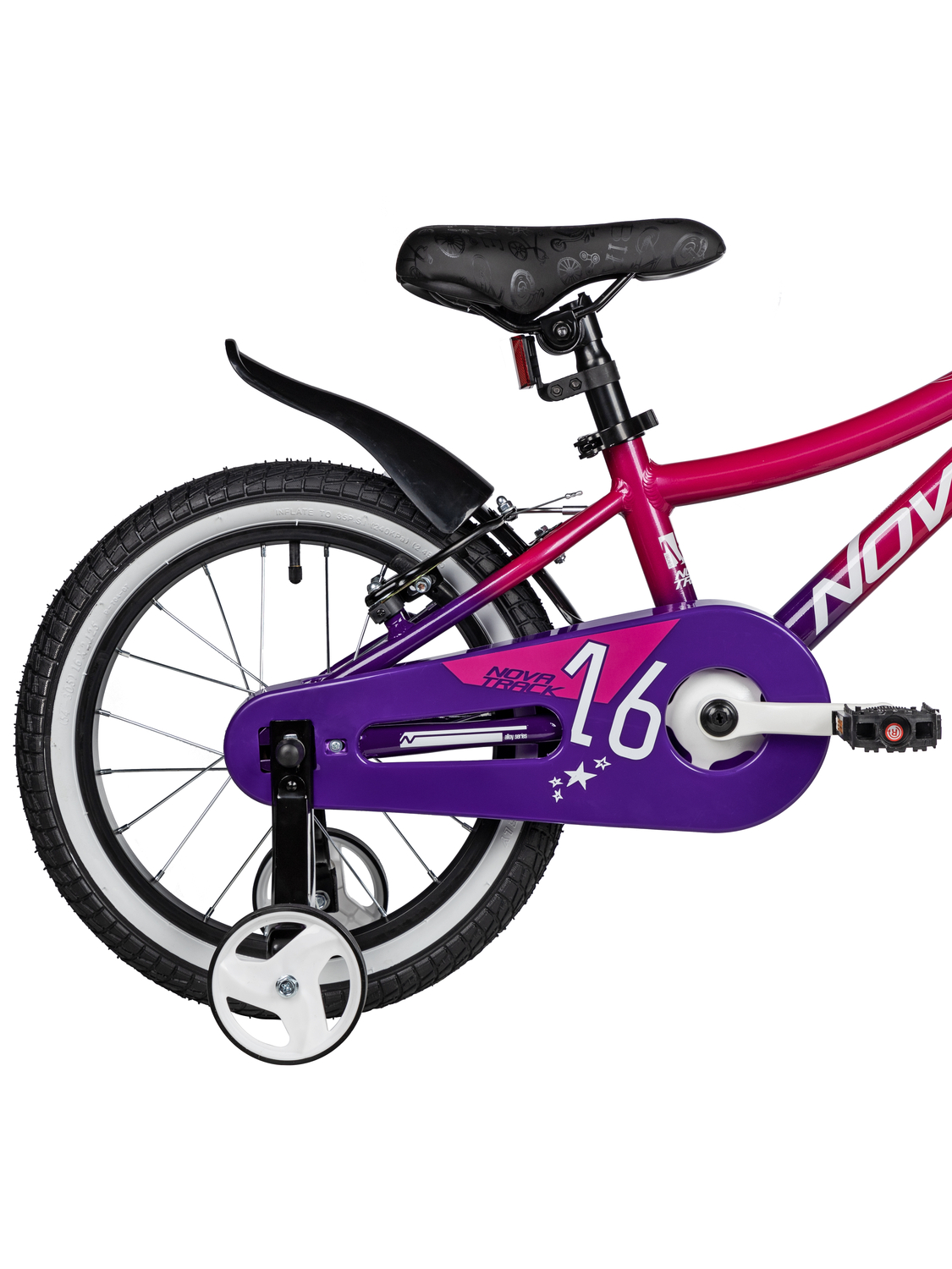 Двухколесный велосипед Novatrack 16 дюймов - фото 7