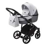 Коляска 2в1 Adamex Bibione Lux серый