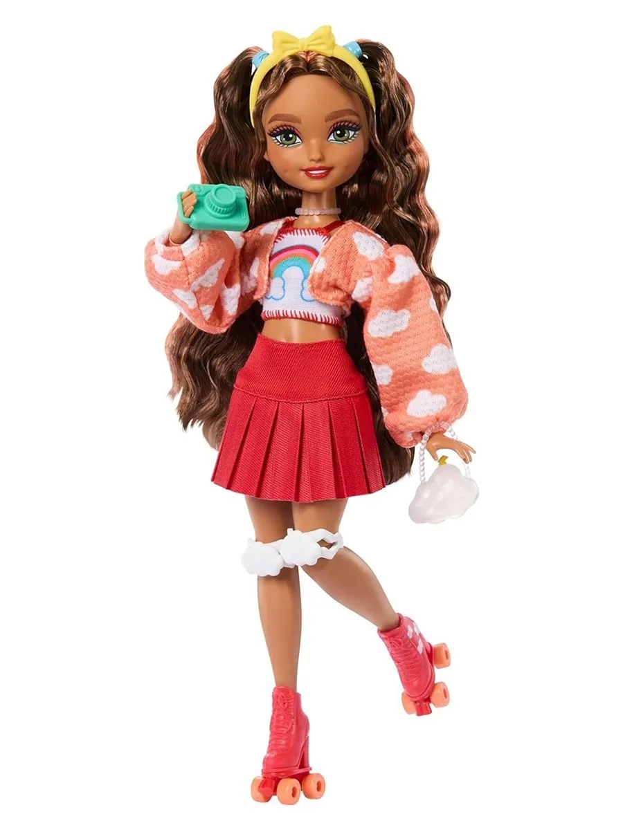 Кукла модельная Barbie Dream Besties Тереза на роликах высота 29 см JFX98 - фото 6