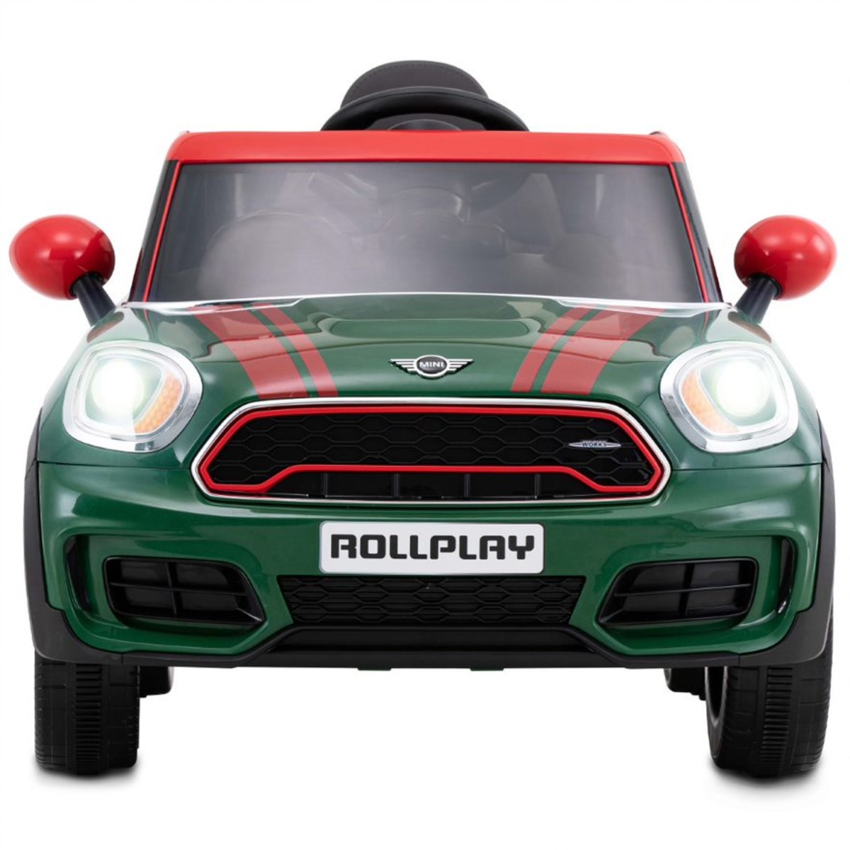 Электромобиль Rollplay Mini Cooper countryman С пультом ДУ - фото 7