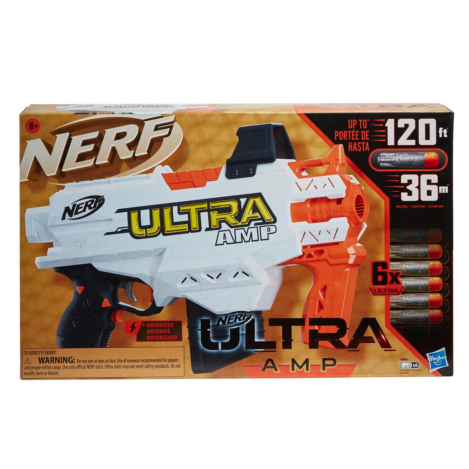 Бластер Hasbro бластер Nerf ультра АМП - фото 11