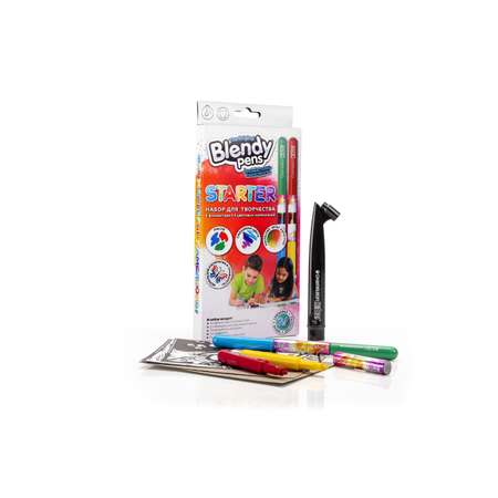 Фломастеры Blendy pens 4 цв.